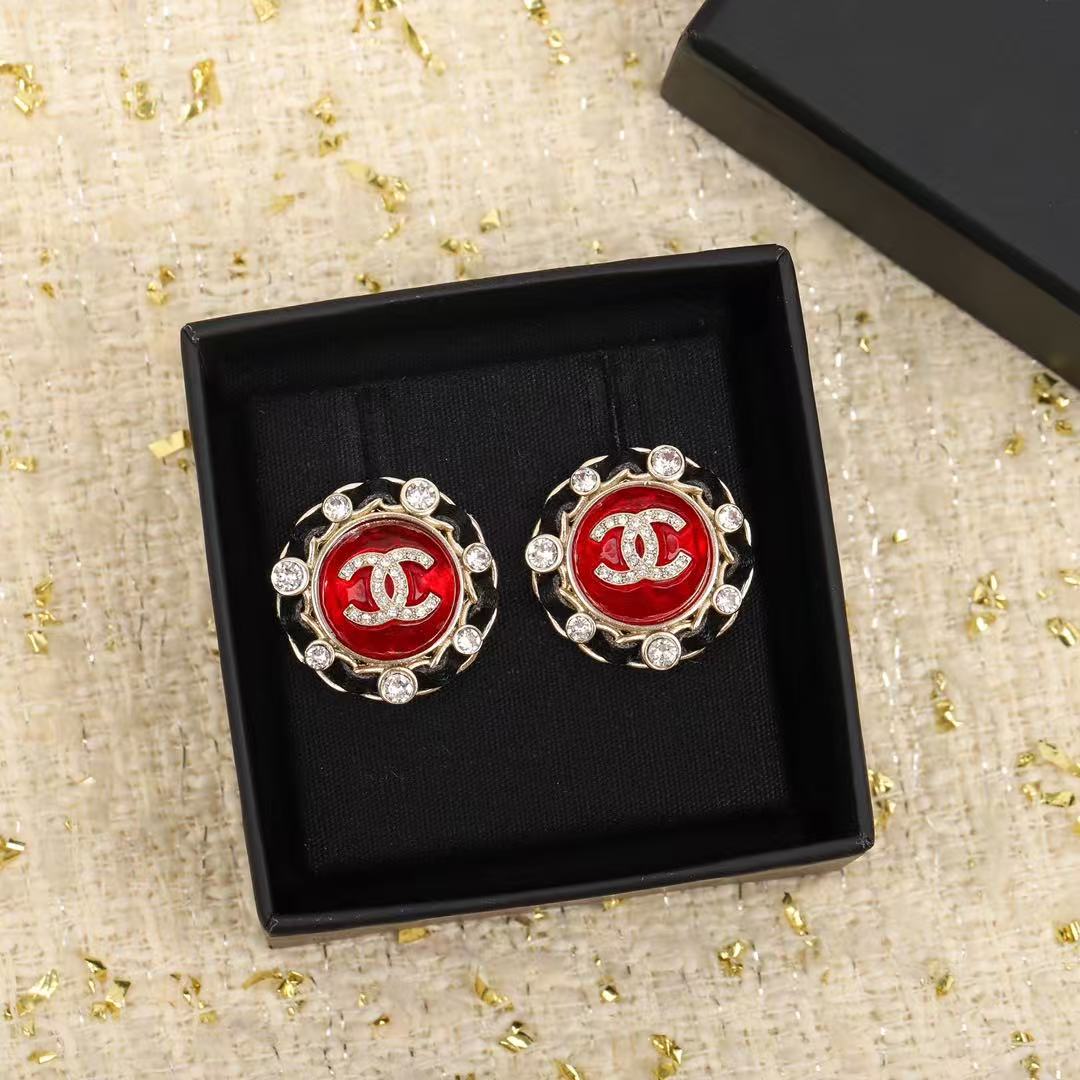 Chanel earrings circle (Replica)