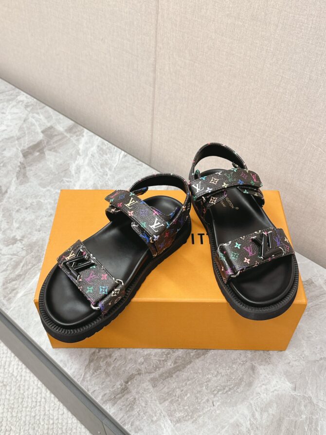 Comfort flat sandal LV Sunset LV x TM(Replica) - Image 2
