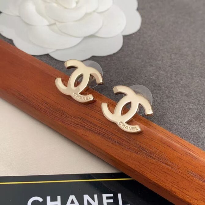 Chanel earrings cc minimalist(Replica) - Image 2