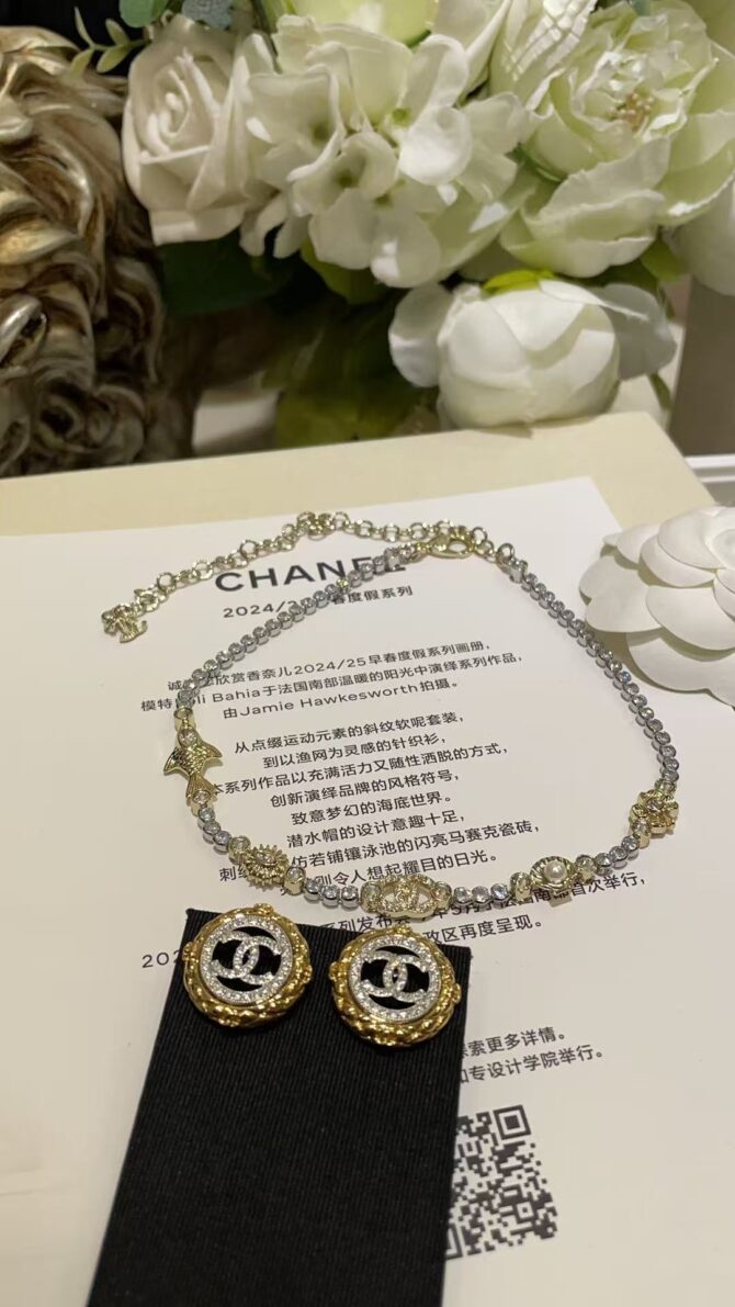 Chanel earrings cc baroque(Replica) - Image 8