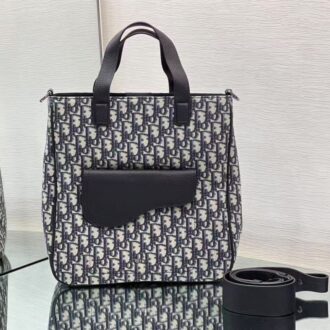 Cabas Saddle Toile Jacquard Dior (Replica)