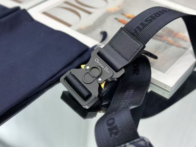 Saddle bag blue diamonds (Replica) – Image 5