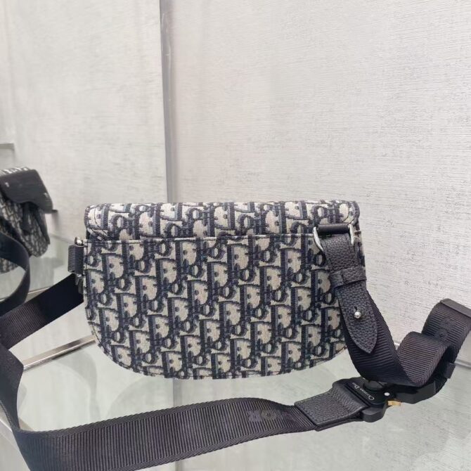 Sac Saddle Toile jacquard Dior Oblique(Replica) – Image 9