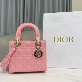 Lady Dior small  (Replica) - pink