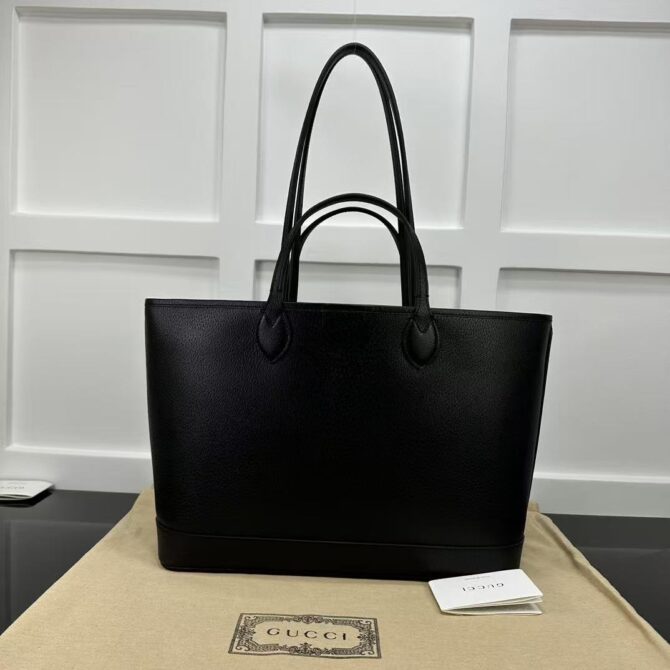 Cabas GG Marmont Noir  (Replica) – Image 3
