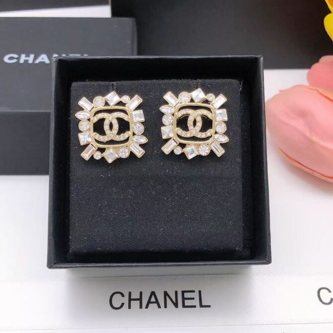 Chanel earrings Diamond Mosaic(Replica) - Image 5