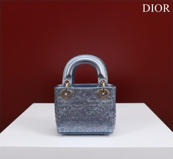 Lady Dior Mini brodé(Replica) – Image 3