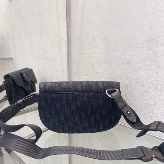Sac Saddle Toile jacquard Dior Oblique(Replica) – Image 10