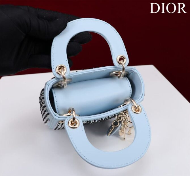 Lady Dior Mini perles(Replica) – Image 5