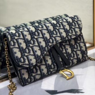 Petite pochette à chaîne Saddle（Replica)