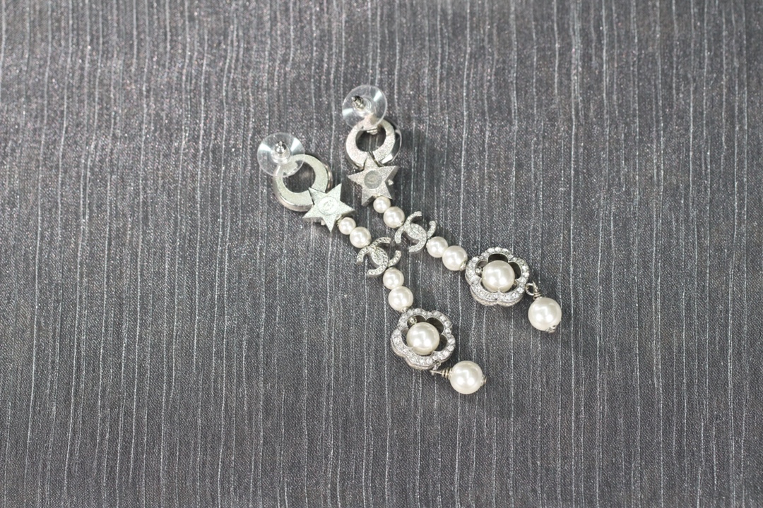Chanel earrings pearls&star(Replica)