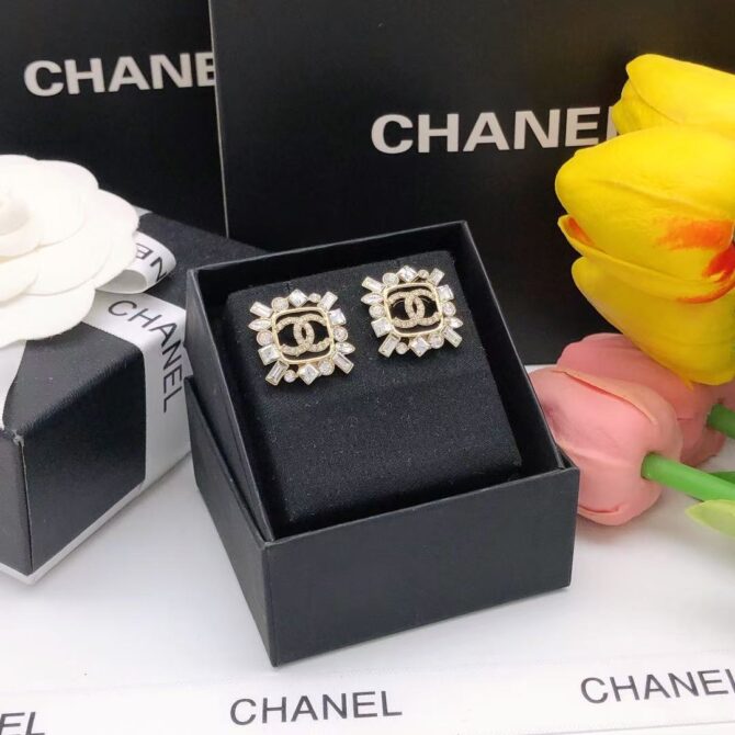 Chanel earrings Diamond Mosaic(Replica) - Image 6