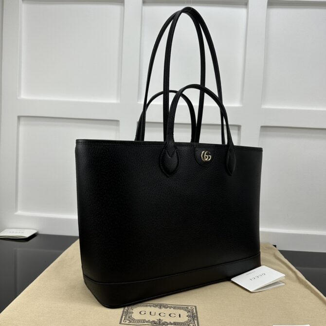 Cabas GG Marmont Noir  (Replica) – Image 2
