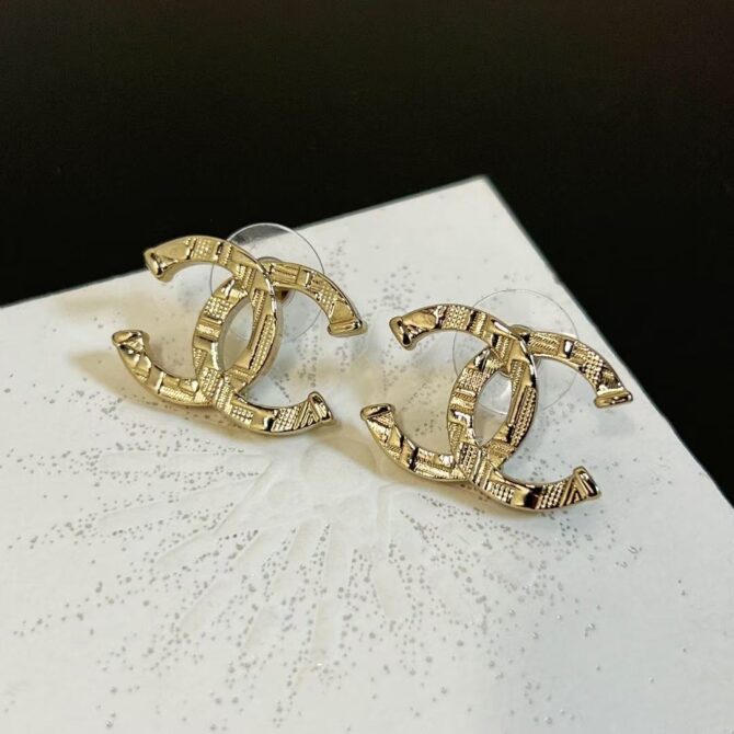 Chanel earrings cc Irregular(Replica) - Image 3