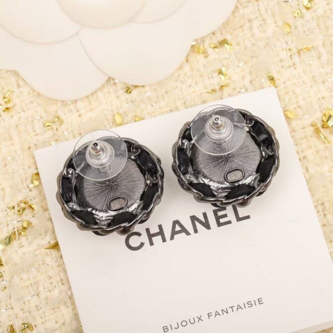 Chanel earrings circle (Replica) - Image 6