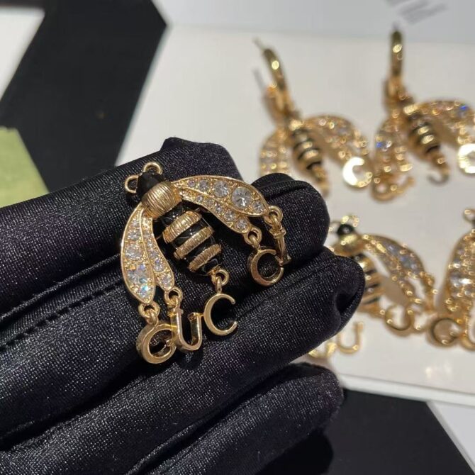 Gucci earrings bee (Replica) - Image 4