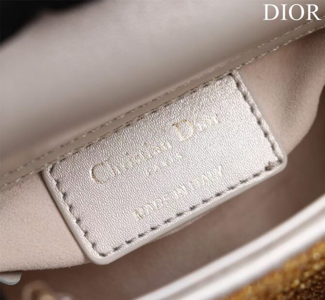 Lady Dior Mini brodé(Replica) – Image 9