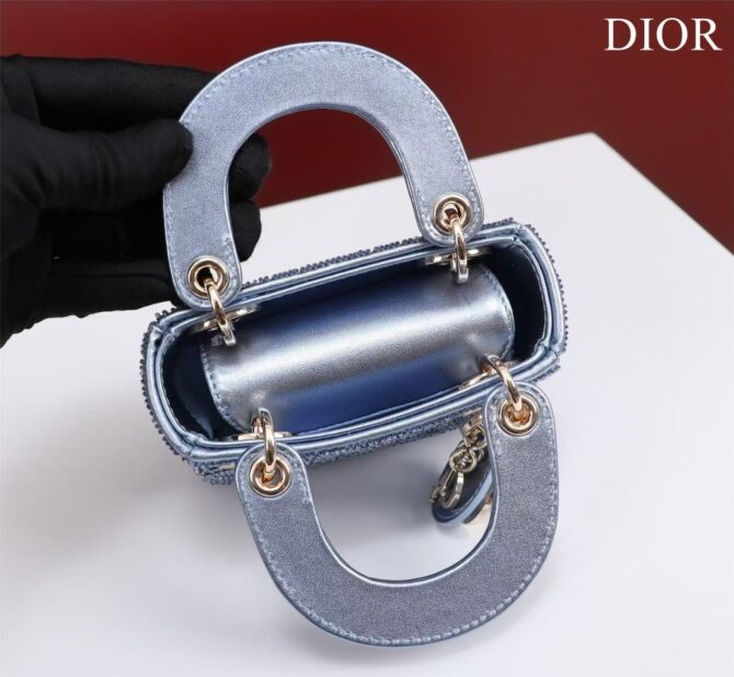 Lady Dior Mini brodé(Replica) – Image 5