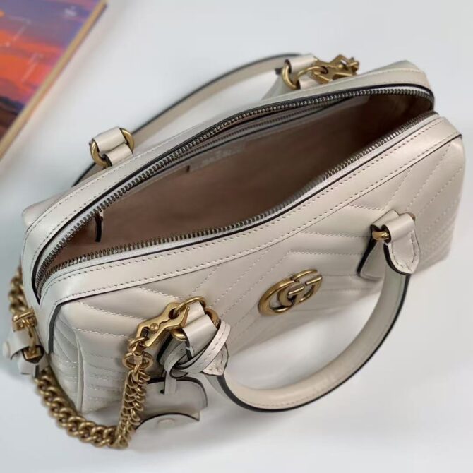 Sac à main GG Marmont blanc    (Replica) – Image 9