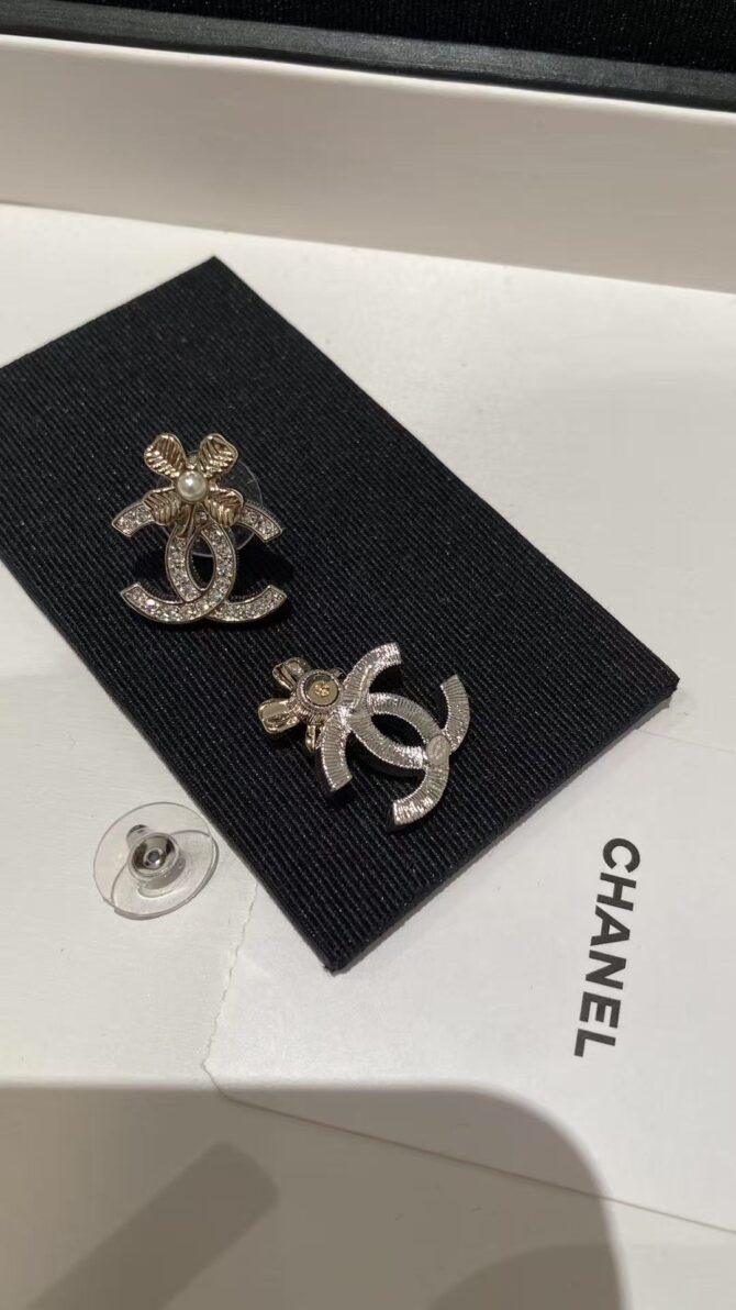 Chanel earrings cc clover(Replica) - Image 6
