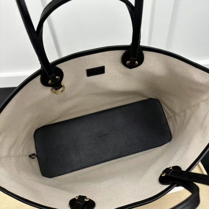 Cabas GG Marmont Noir  (Replica) – Image 7