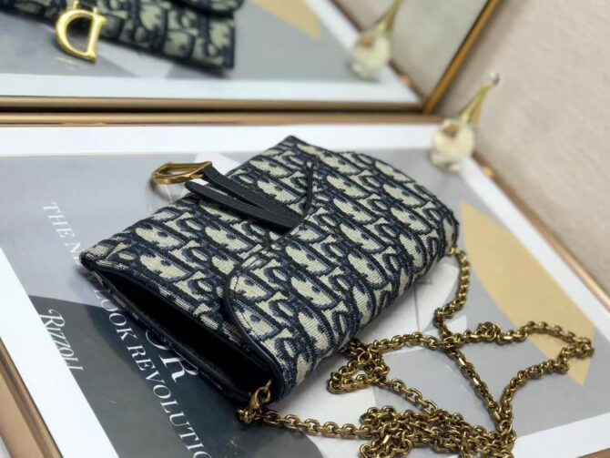 Petite pochette à chaîne Saddle（Replica) – Image 7