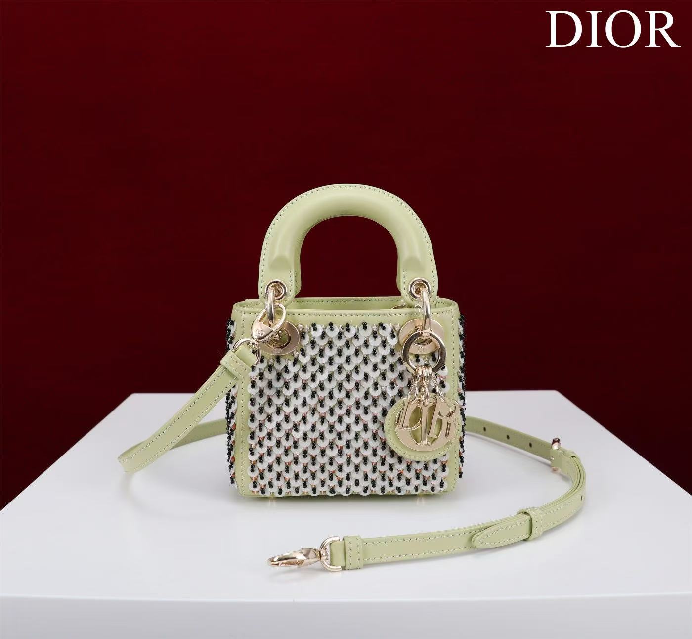 Lady Dior Mini perles(Replica)