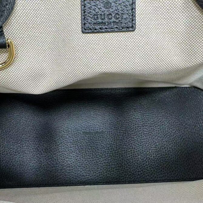 Cabas GG Marmont Noir  (Replica) – Image 8