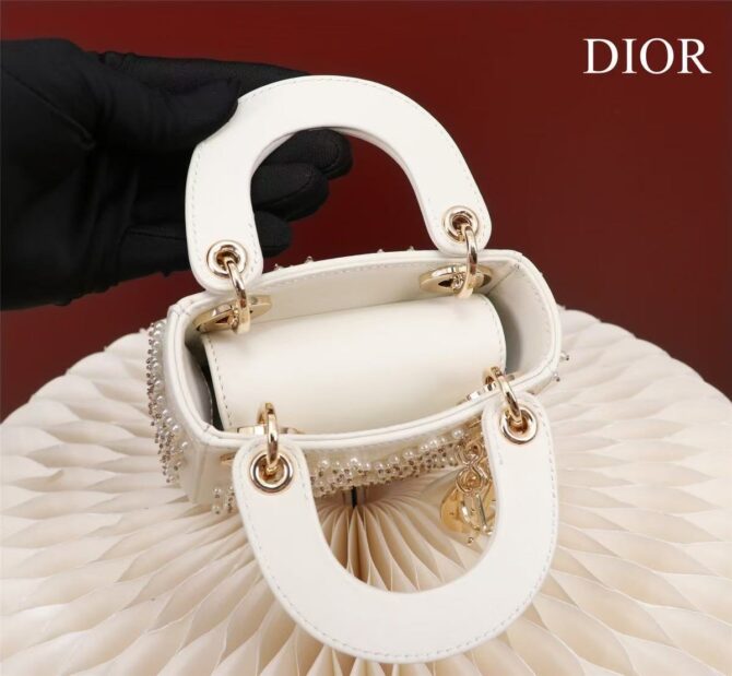 Lady Dior mini perle (Replica) – Image 5