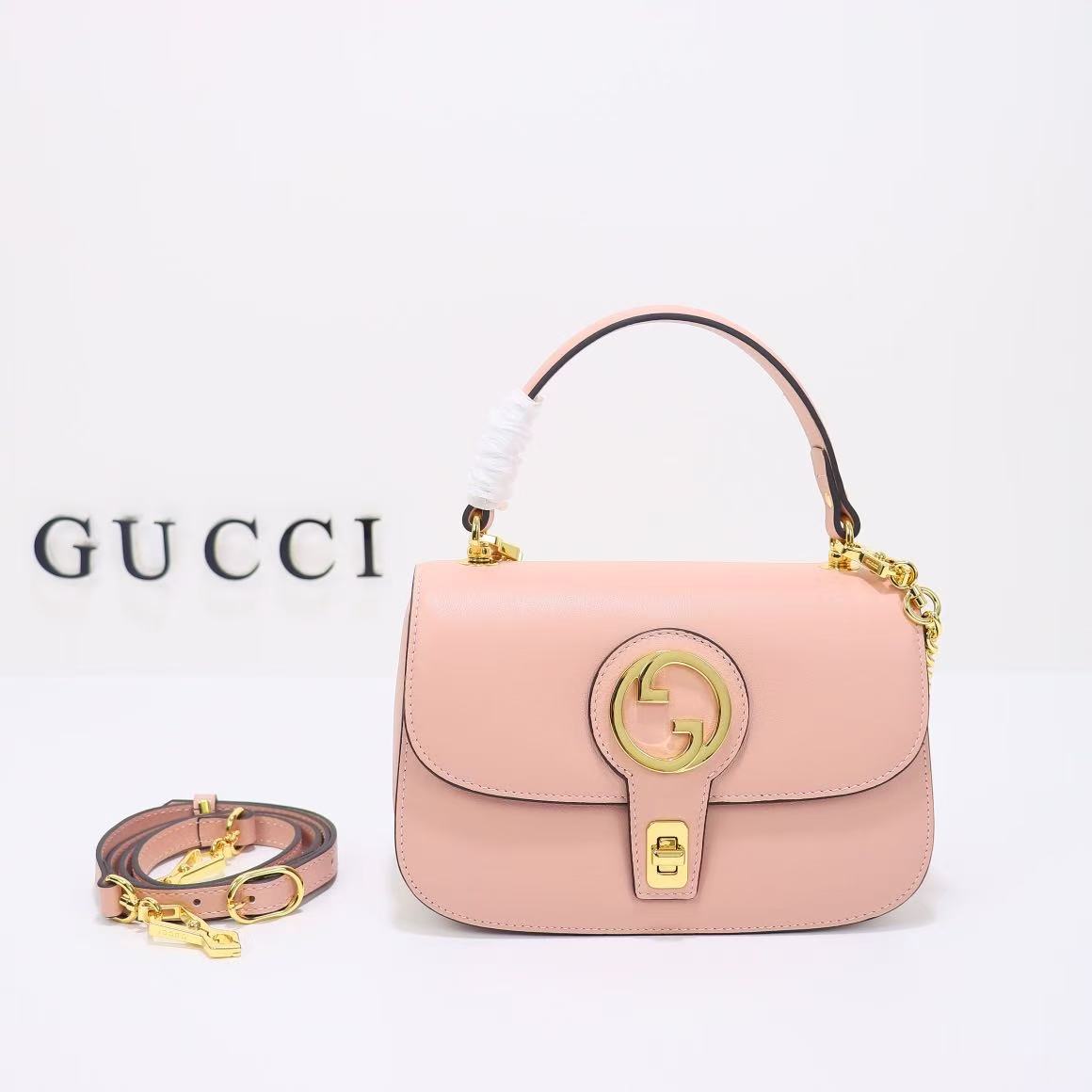 Sac à main Gucci blondie rose (Replica)