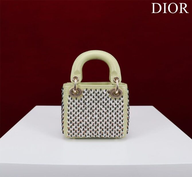 Lady Dior Mini perles(Replica) – Image 3