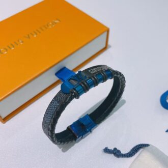 Double bangle cowhide blue (Replica)