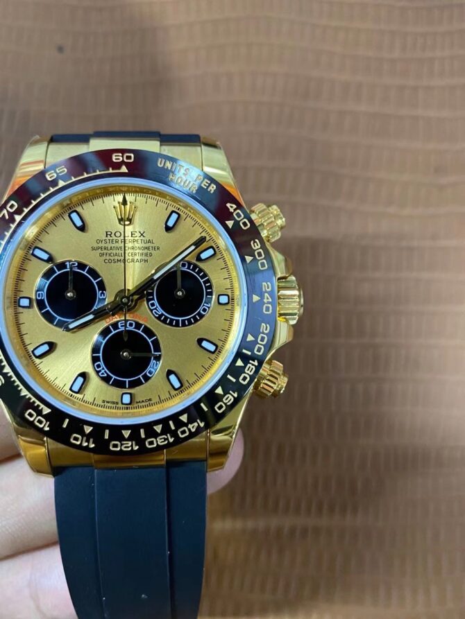 Cosmograph Daytona 40 , yellow gold(Replica) – Image 2