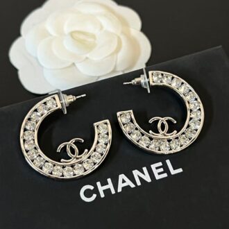 Chanel earrings cc open-circle(Replica)