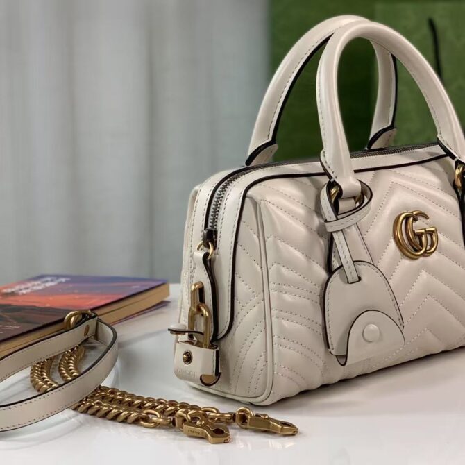 Sac à main GG Marmont blanc    (Replica) – Image 6