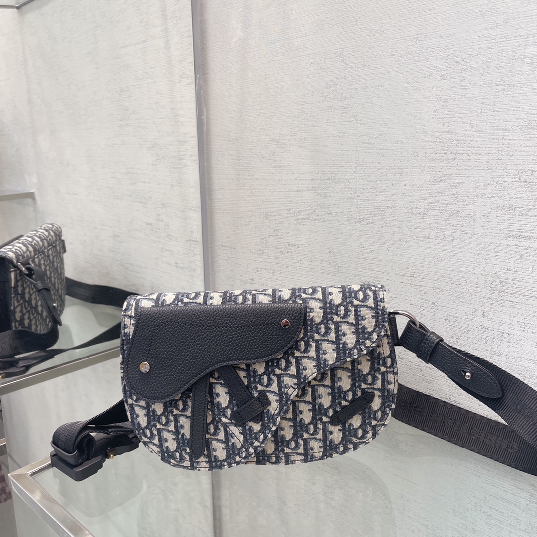 Sac Saddle Toile jacquard Dior Oblique(Replica)