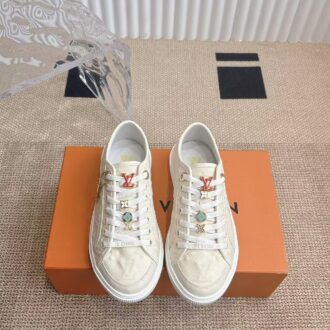 Mocassin LV x TM(Replica) - nude, 40