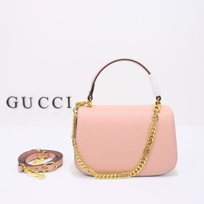 Sac à main Gucci blondie rose (Replica) – Image 3