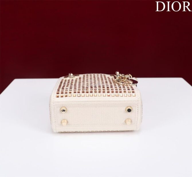Lady Dior Mini brodé(Replica) – Image 4