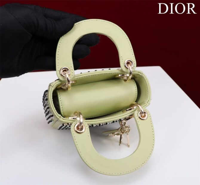 Lady Dior Mini perles(Replica) – Image 5