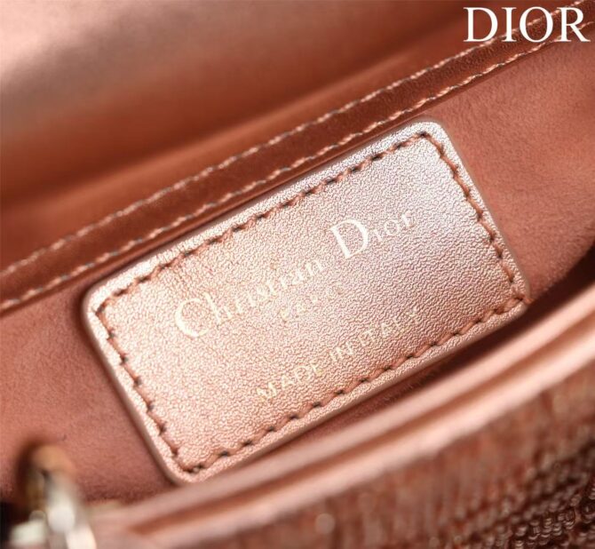 Lady Dior Mini brodé(Replica) – Image 9