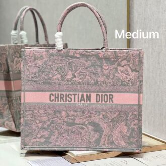 Pink book tote (Replica) - Medium