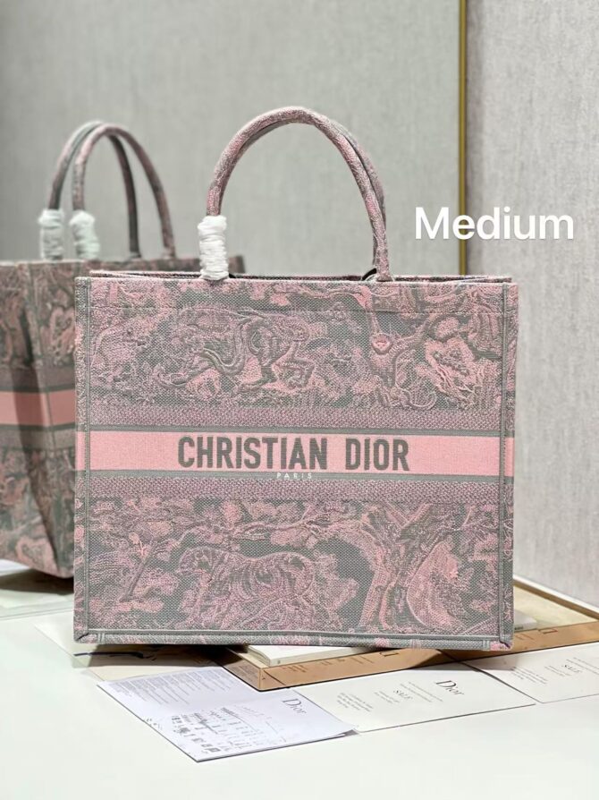 Pink book tote (Replica) - Image 2