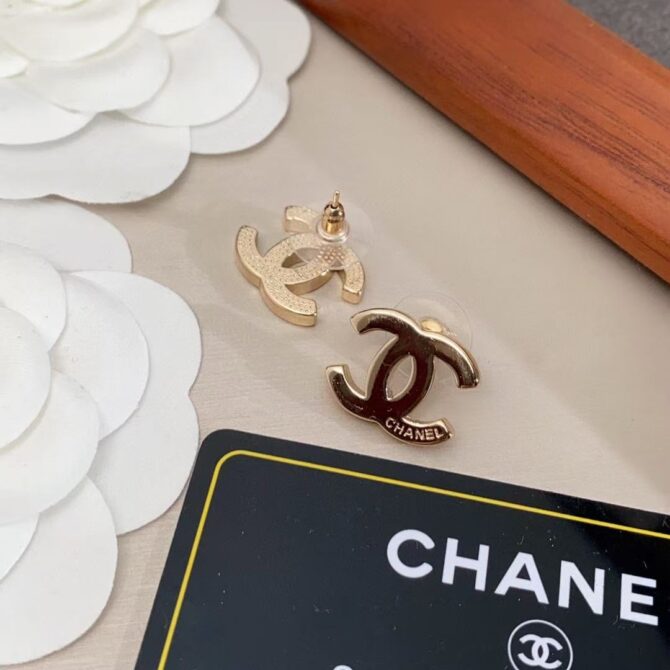 Chanel earrings cc minimalist(Replica) - Image 7