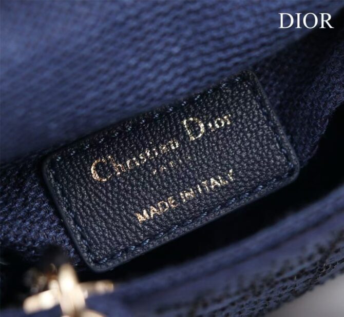 Lady Dior Mini Toile(Replica) – Image 9