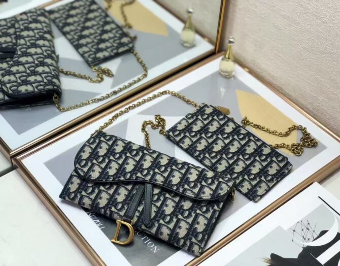 Petite pochette à chaîne Saddle（Replica) – Image 5