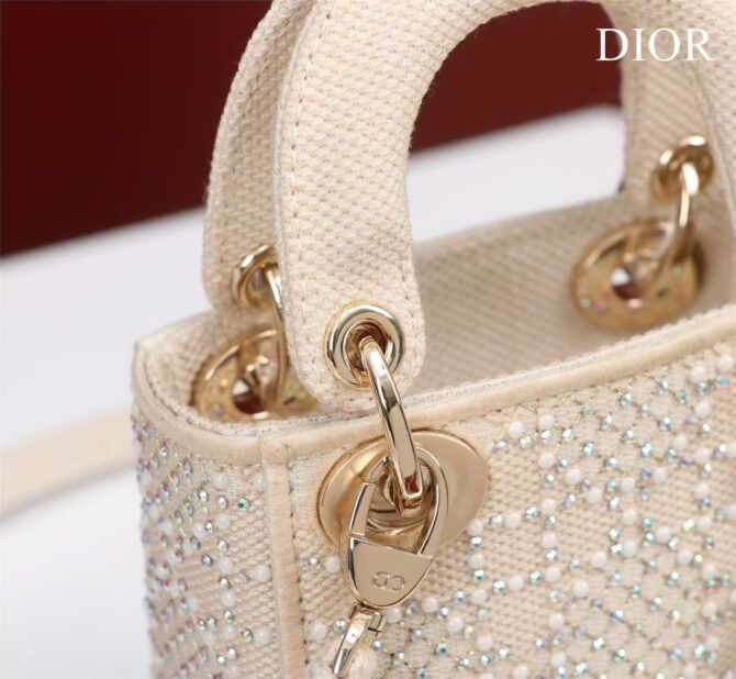 Lady Dior Mini brodé(Replica) – Image 8