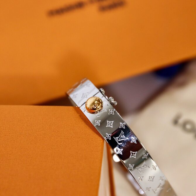 Lv monogram jonc silver(Replica) – Image 3