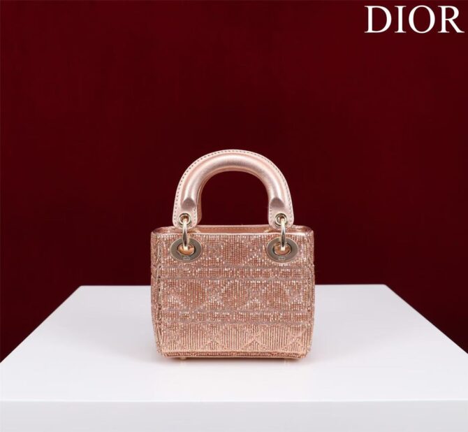Lady Dior Mini brodé(Replica) – Image 3