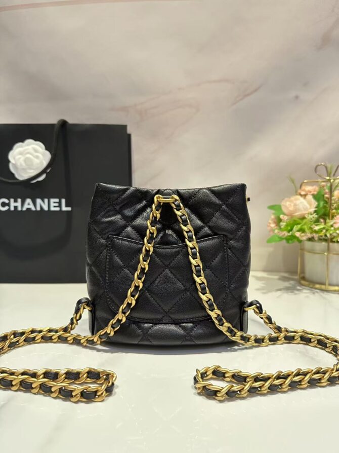 Mini Bucket Bag with Vanity Pouch - Image 2